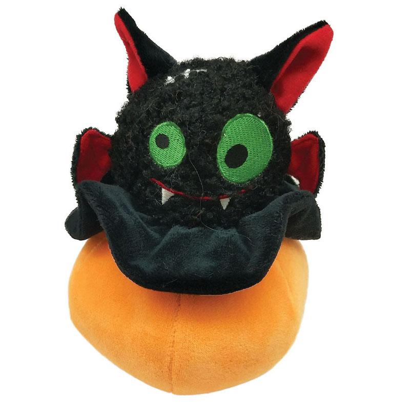 Halloween Pumpkin Bat 18cm