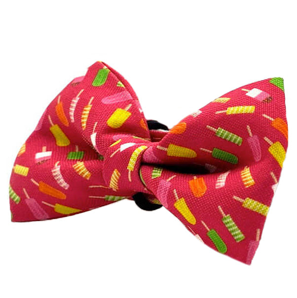 Pink Lollypops Designer Dog Bow Tie